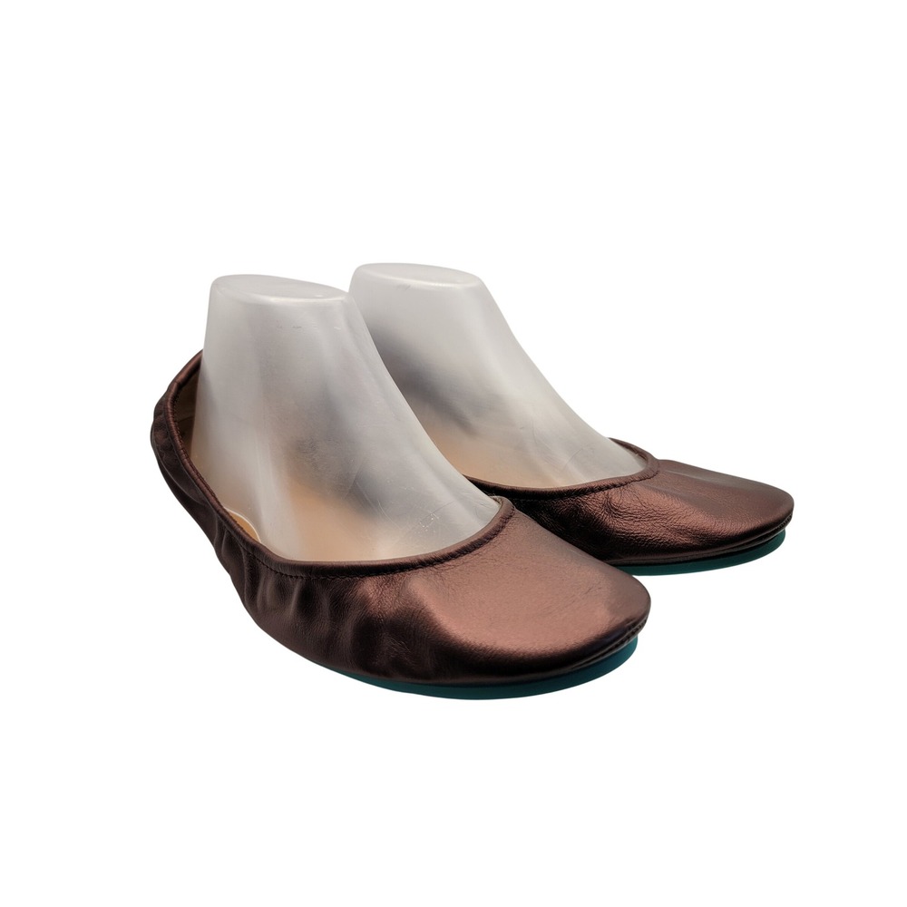 Tieks Rise Raspberry Truffle LE Ballet Flats Size 10 Italian Leather New Women's